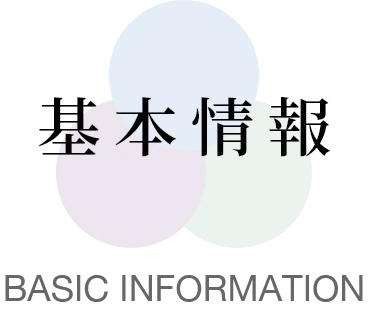 基本情報 BASIC INFORMATION